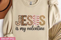 Jesus is my valentine PNG, God Is Love Clipart PNG Product Image 2