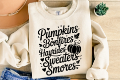 Pumpkin Bonfires Svg | Halloween Svg | Shirt Svg Product Image 2