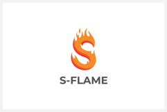 Letter S Flame Logo Design Vector Product Image 1