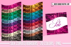 Silk Curved Border Clipart Product Image 1