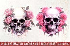 Love Gothic Valentine Clipart, Gothic Valentine Clipart Product Image 1