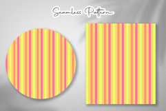 Bright Rainbow Stripe Seamless Digital Paper Pack Product Image 4