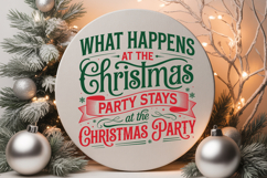 What Happens At The Christmas Party Stays At The Christmas Product Image 2