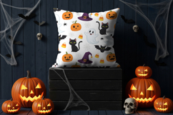 Fall Horror pillow mockup Product Image 2
