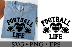 Football Life Svg | Game Day Svg | Sport Svg | Shirt Svg Product Image 1