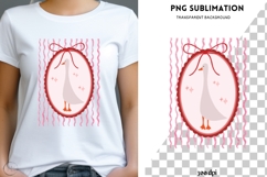 Funny pink goose png design for T-shirts Product Image 1