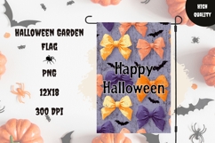Halloween Bats Garden Flag, Happy Halloween Garden Flag PNG Product Image 1
