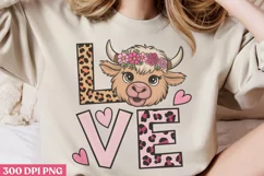 Love PNG, Western Valentine Sublimation PNG Product Image 1