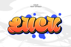 Graffiti Vector Text Effect Bold Urban Style Typography Product Image 1