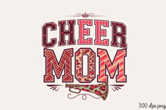 CHEER MOM PNG, Mothers day Mom sublimation Product Image 2