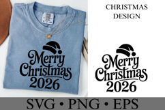 Merry Christmas 2026 Svg | Christmas svg | Shirt Svg Product Image 2