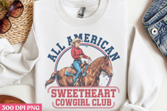 All American sweetheart PNG, 4th Of July Sublimation PNG Product Image 2