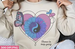 Choose To Keep Going PNG, Suicide Awareness Sublimation PNG Product Image 2
