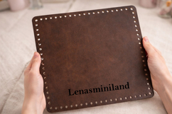 Basket bottom square shape 16 inch 40 cm digital file laser Product Image 1