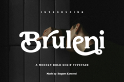 Bruleni - Modern Bold Font Product Image 1