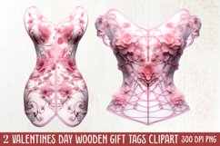 Love Gothic Valentine Clipart, Gothic Valentine Clipart Product Image 1