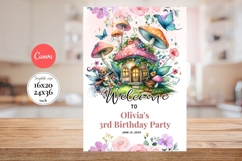Baby Shower Welcome Sign Template 162 Product Image 1