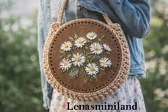 Embroidery base round 12 inch 30 cm digital file laser cut Product Image 1