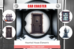 Car Coaster Haunted House Elements Product Image 1