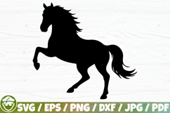 Horse Silhouette x70 BUNDLE, Horse Cut Files Product Image 4