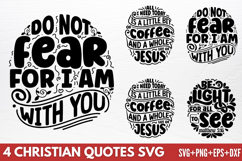 Christian Quotes SVG Product Image 1