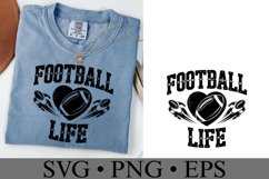 Football Life Svg | Game Day Svg | Sport Svg | Shirt Svg Product Image 1