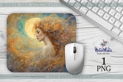 Magic fantasy sublimation for mouse pad, Klimt style Product Image 1