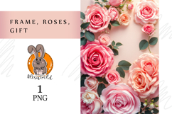 frame, roses Product Image 1