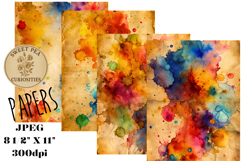 Mixed Media, Grunge, Paper, Papers, Junk Journal Product Image 1