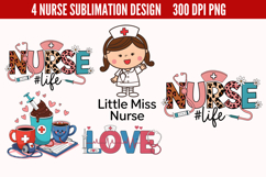 Nurse Sublimation PNG Product Image 1