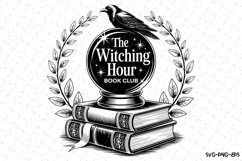The Witching Hour Svg | Halloween Svg | Svg Cut Files Product Image 1