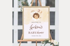 Baby Shower Welcome Template 9 Product Image 1