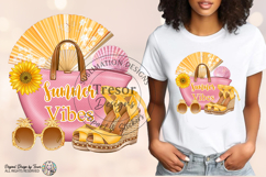 Summer Vibes PNG - Colorful Tropical Summer Illustration Product Image 2