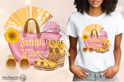 Summer Vibes PNG - Colorful Tropical Summer Illustration Product Image 2