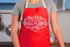 This Kitchen Is Full Of Love Svg, Farmhouse Kitchen Svg. Product Image 2