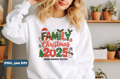 Family Christmas 2025, Making, Memories PNG Sublimation Product Image 2