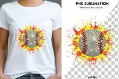 Baseball png design for T-shirts Product Image 1