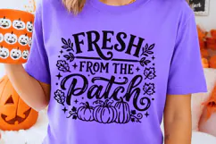 Fresh From The Patch Svg, Pumpkin Patch Svg, Pumpkin Svg. Product Image 2