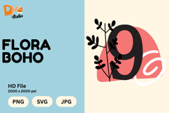 Flora Boho Monogram Product Image 1