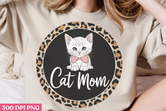 Cat Mom PNG, Cat Mom Sublimation PNG Product Image 2