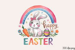 Happy Easter! PNG, Retro Easter Day Sublimation PNG Product Image 1