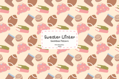 Sweater Winter Seamless Pattern Product Image 1