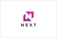 Next Letter N Logo Design Vector Template Product Image 1
