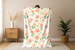 Man holding blanket mockup Product Image 2