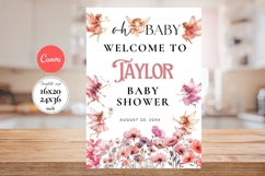 Baby Shower Welcome Sign Template 118 Product Image 2