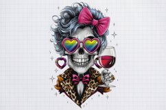 Funny Skeleton Messy CLIPART PNG Product Image 2