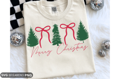 Merry Christmas SVG | Christmas Tree SVG | Holiday SVG PNG Product Image 1