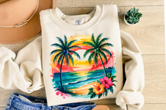 Beach Summer svg Design | Svg Cut Files | Shirt Svg Product Image 2