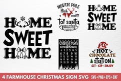 Farmhouse Christmas Sign SVG Product Image 1