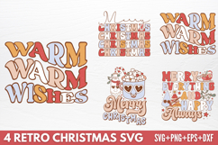 Retro Christmas Tshirt SVG Product Image 1